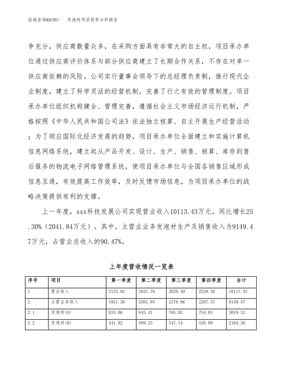 发泡材项目投资分析报告（总投资14000万元）（63亩）_第3页