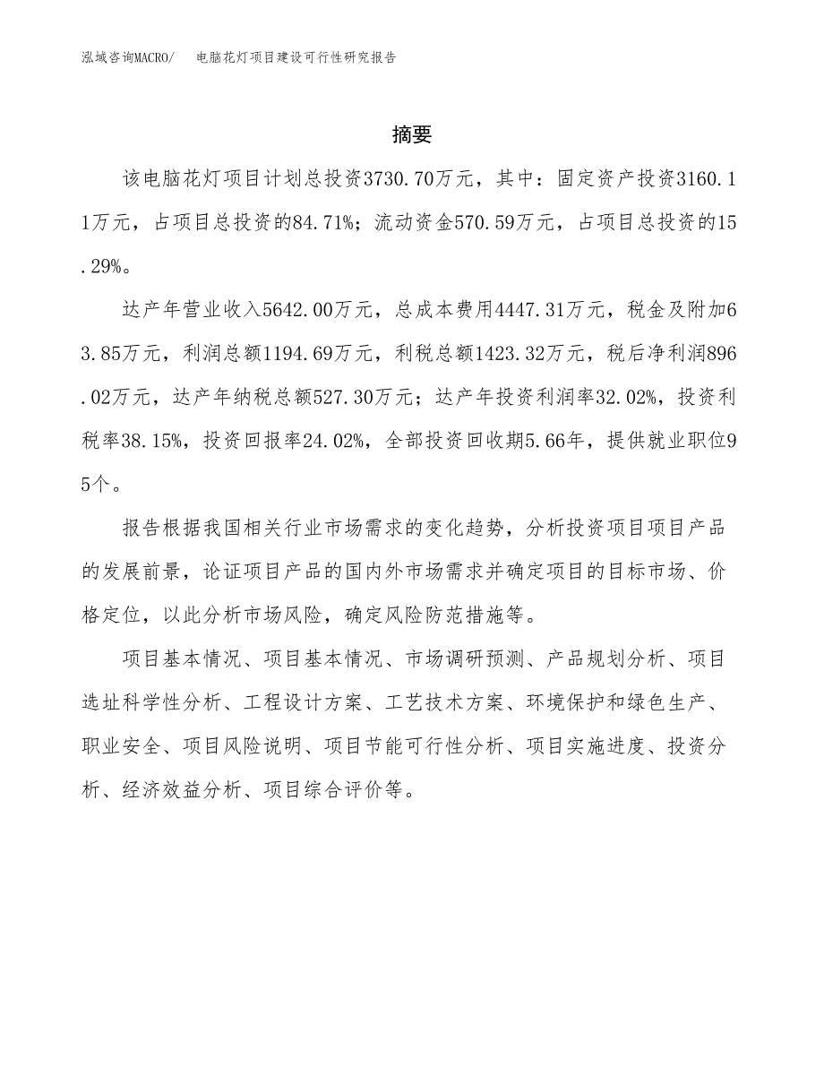 电脑花灯项目建设可行性研究报告.docx_第2页