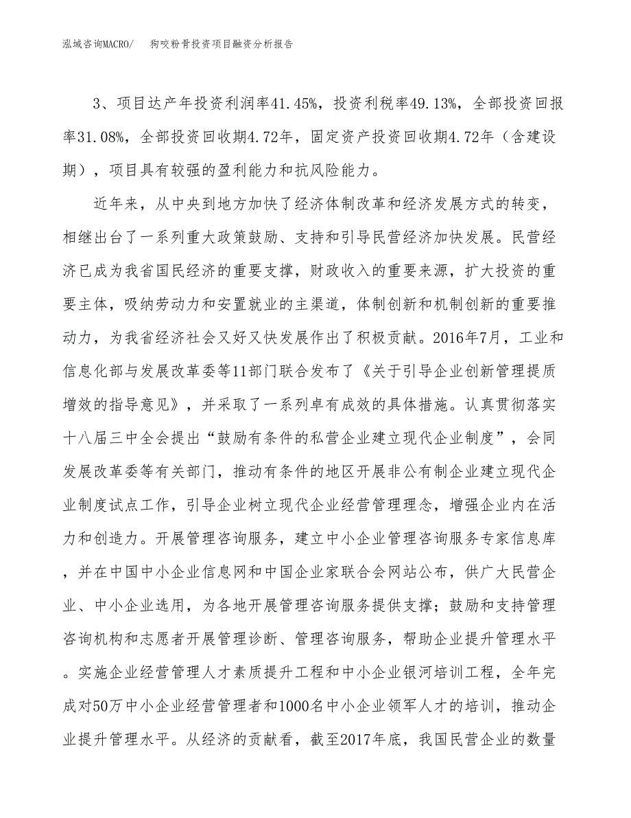 狗咬粉骨投资项目融资分析报告.docx_第4页