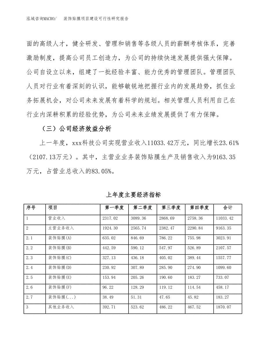 装饰贴膜项目建设可行性研究报告.docx_第5页