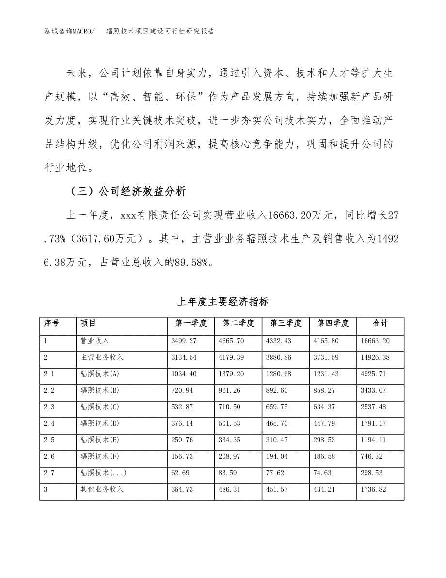 辐照技术项目建设可行性研究报告.docx_第5页