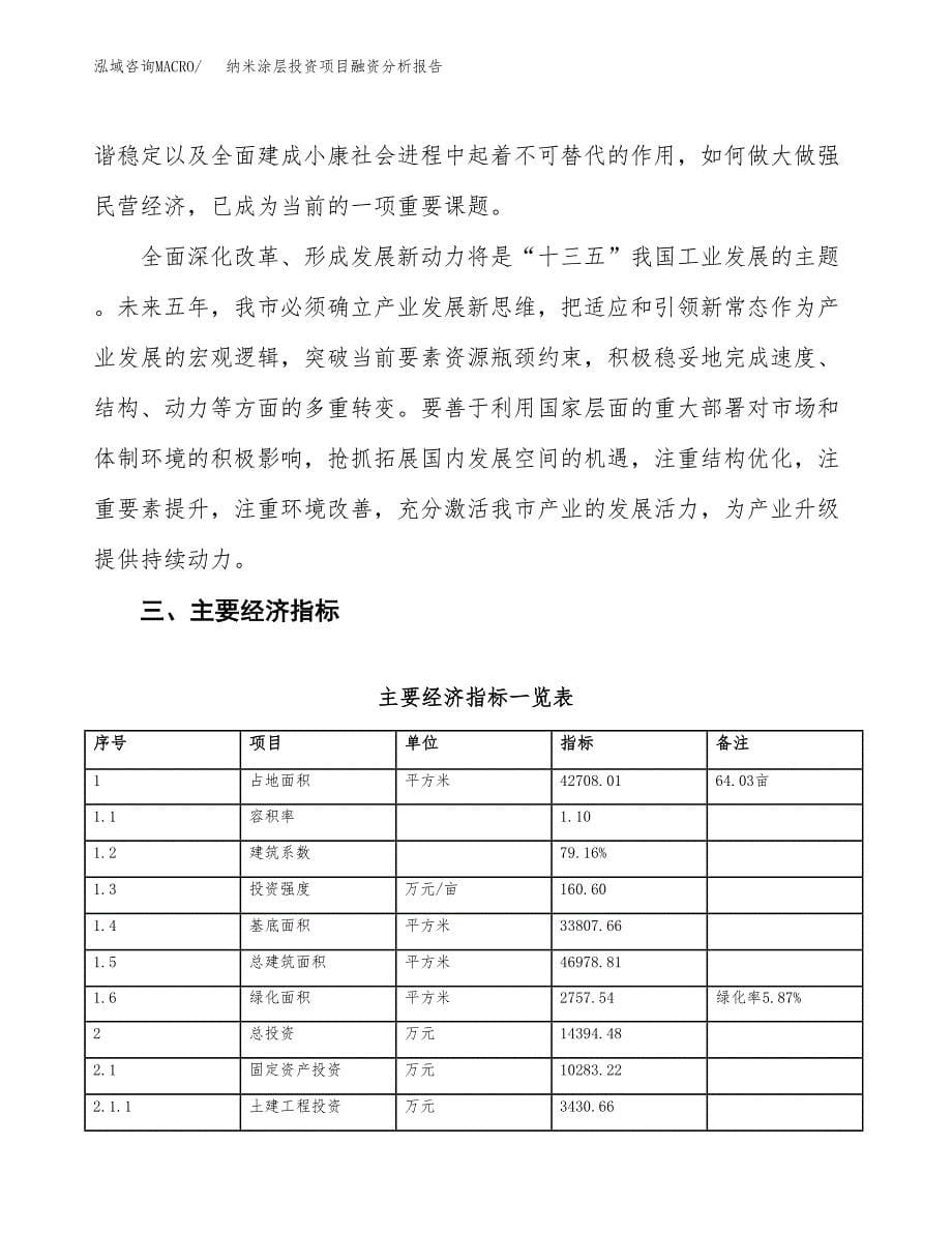 纳米涂层投资项目融资分析报告.docx_第5页