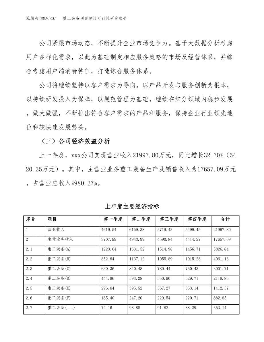 重工装备项目建设可行性研究报告.docx_第5页