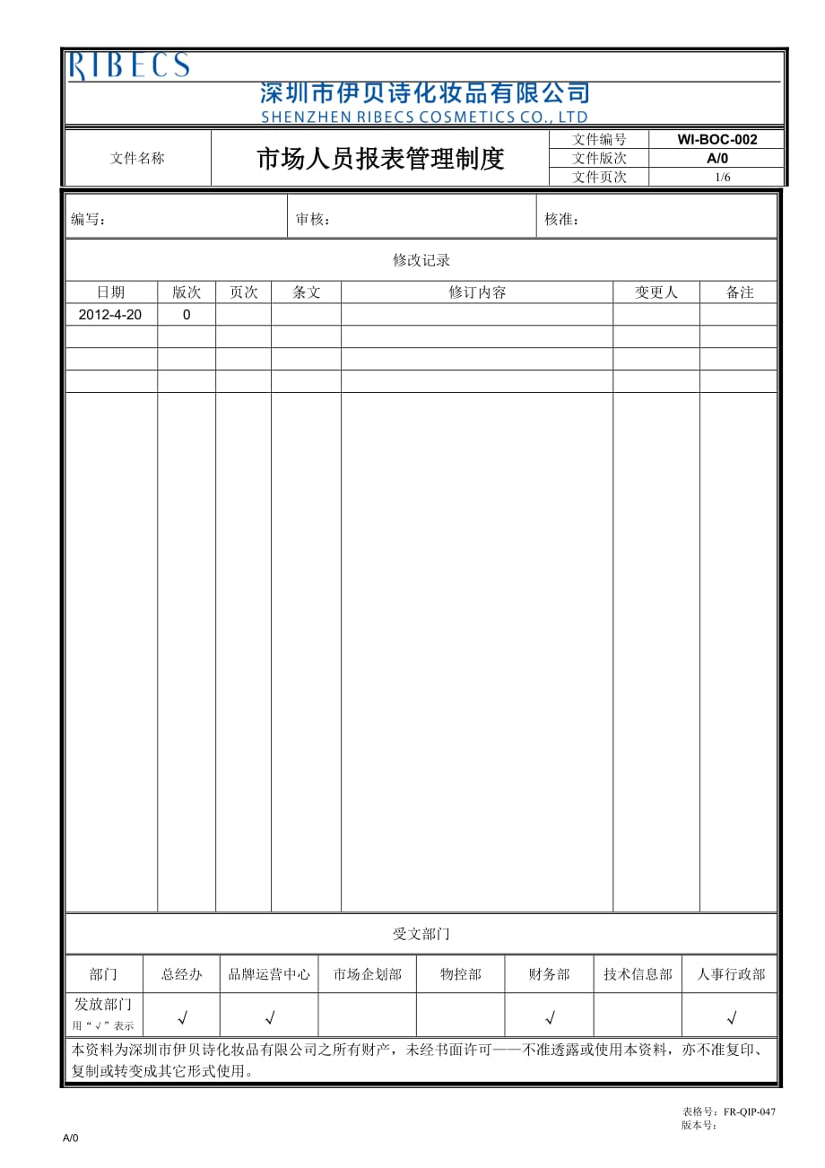 改WI-BOC-002-市场人员报表管理制度A0(ybs)_第1页