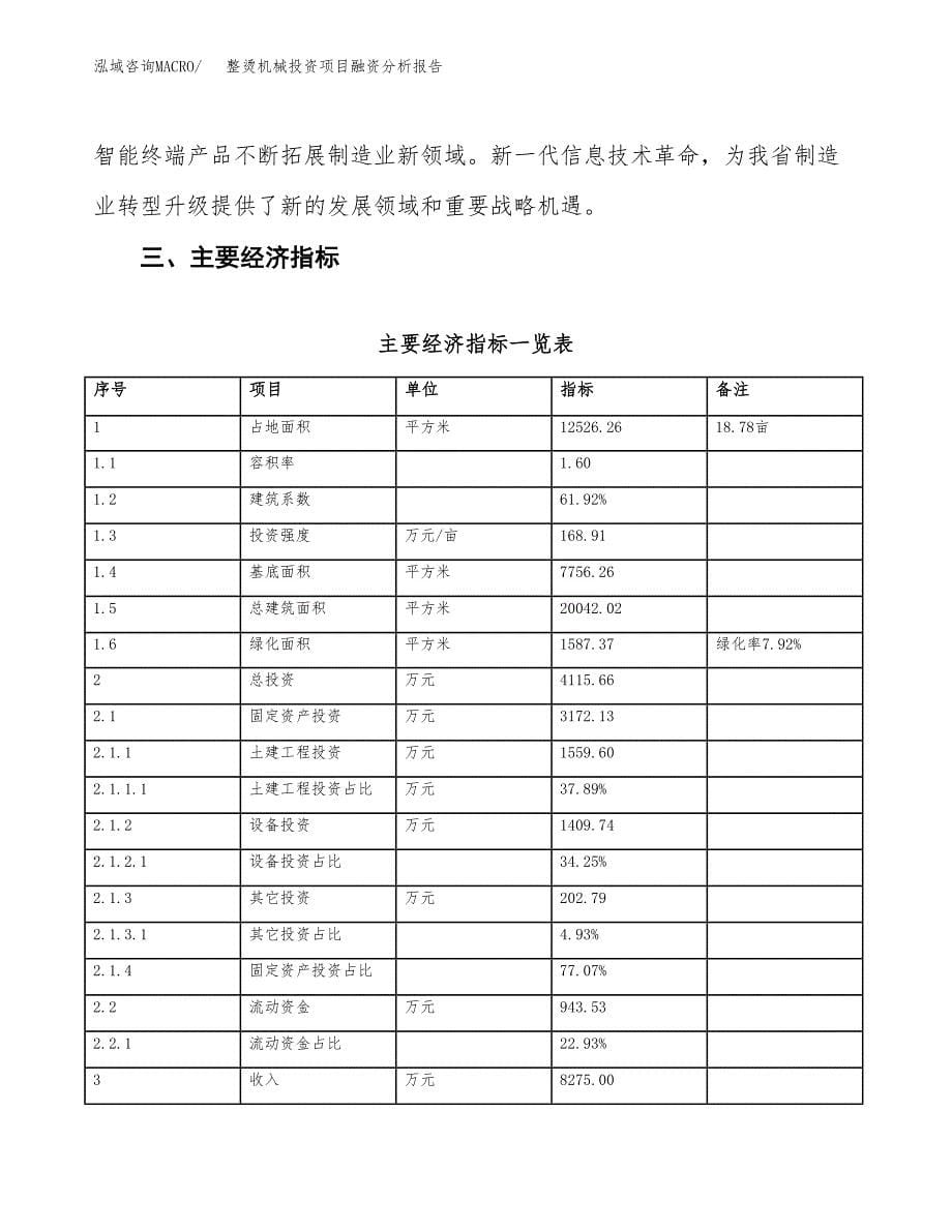 整烫机械投资项目融资分析报告.docx_第5页