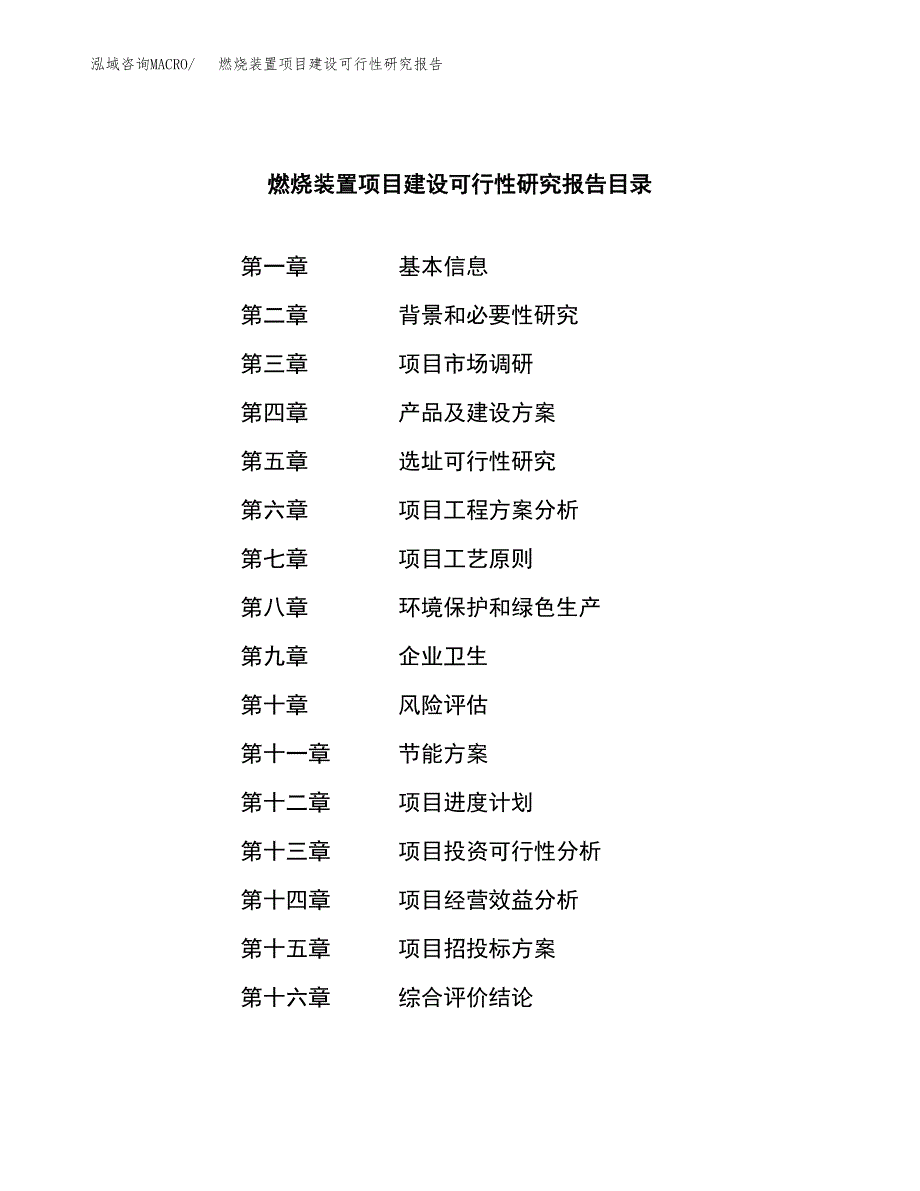 燃烧装置项目建设可行性研究报告.docx_第3页