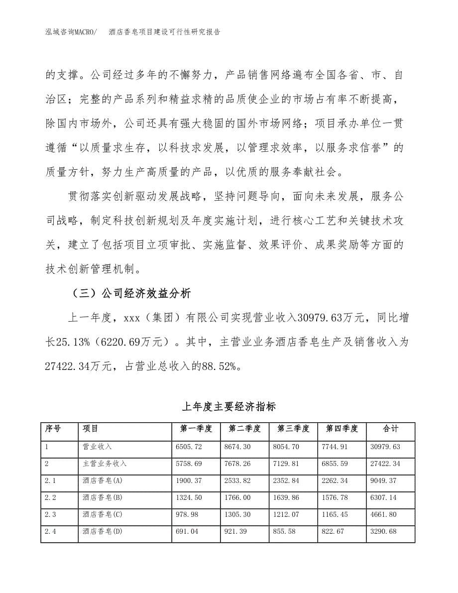 酒店香皂项目建设可行性研究报告.docx_第5页