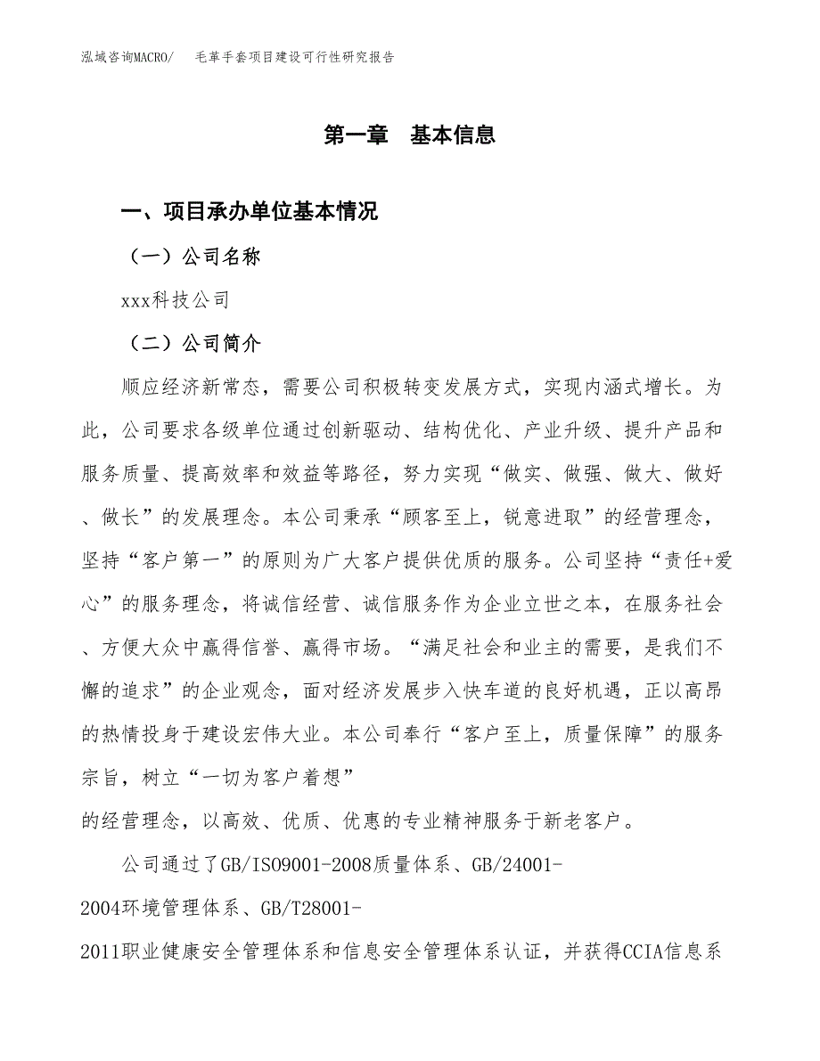 毛革手套项目建设可行性研究报告.docx_第4页