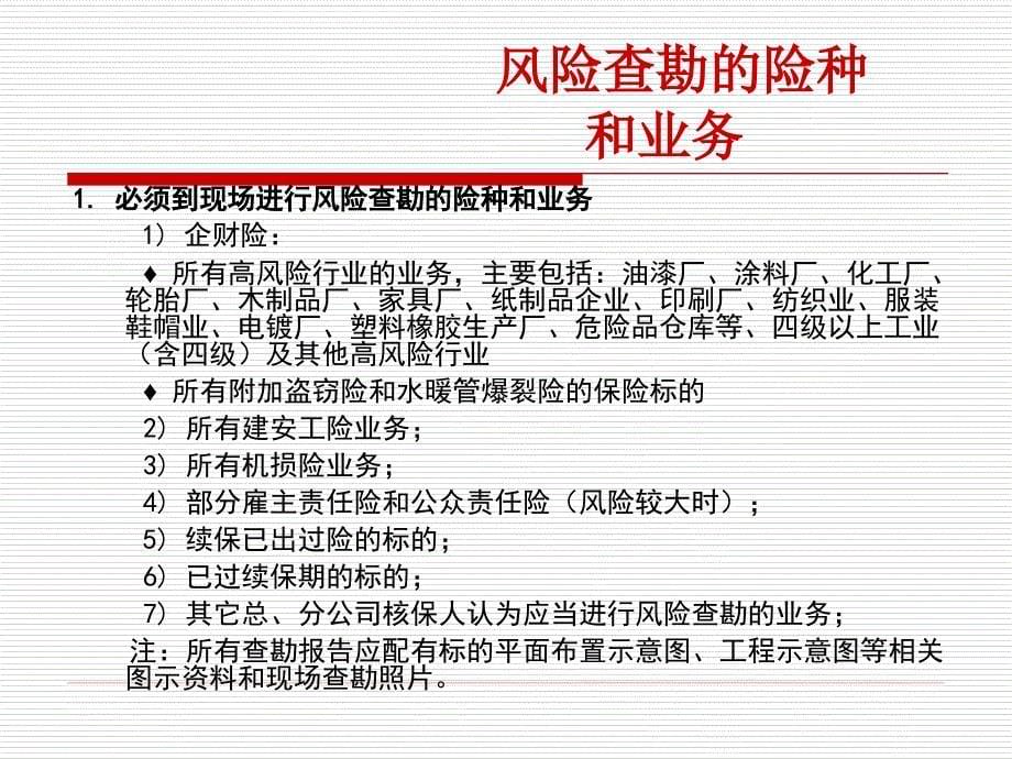 承保前风险查勘要点讲解_第5页