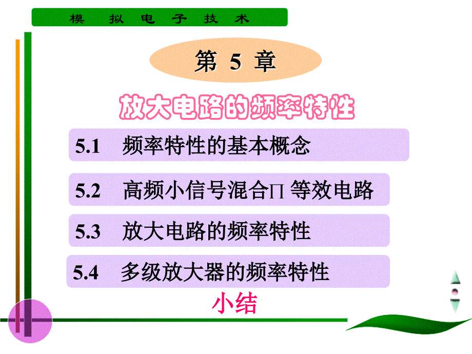 中北大学模电放大电路的频率响应._第1页