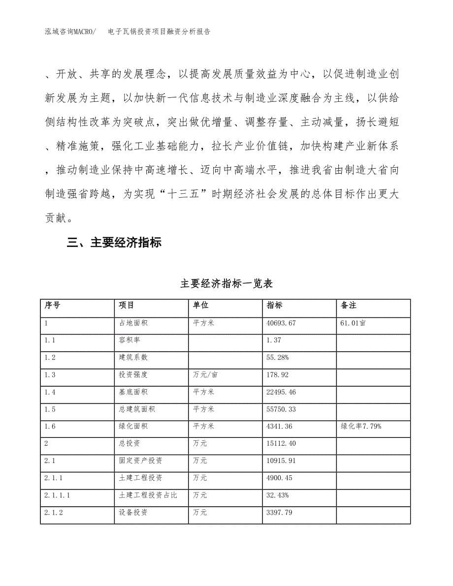 电子瓦锅投资项目融资分析报告.docx_第5页