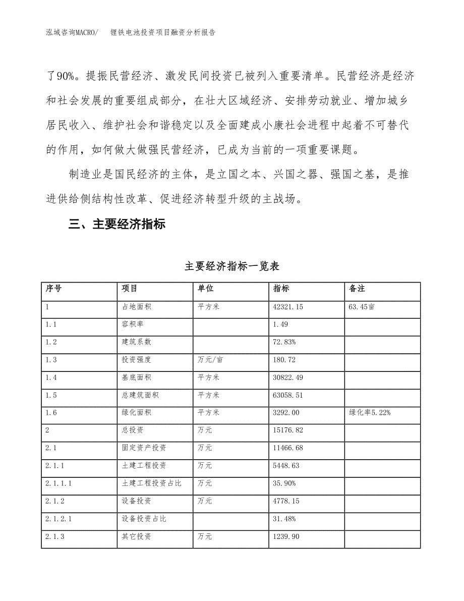 锂铁电池投资项目融资分析报告.docx_第5页