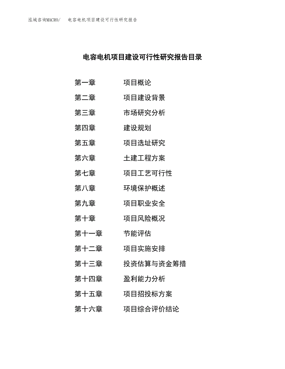 电容电机项目建设可行性研究报告.docx_第3页