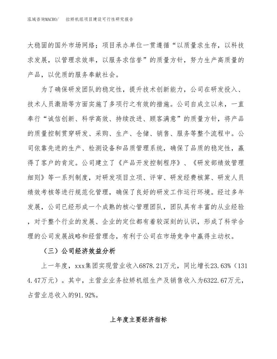 拉矫机组项目建设可行性研究报告.docx_第5页