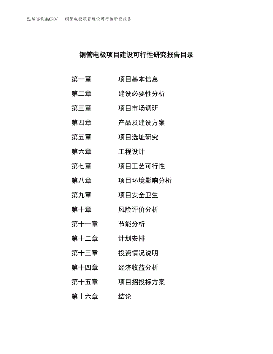 铜管电极项目建设可行性研究报告.docx_第3页