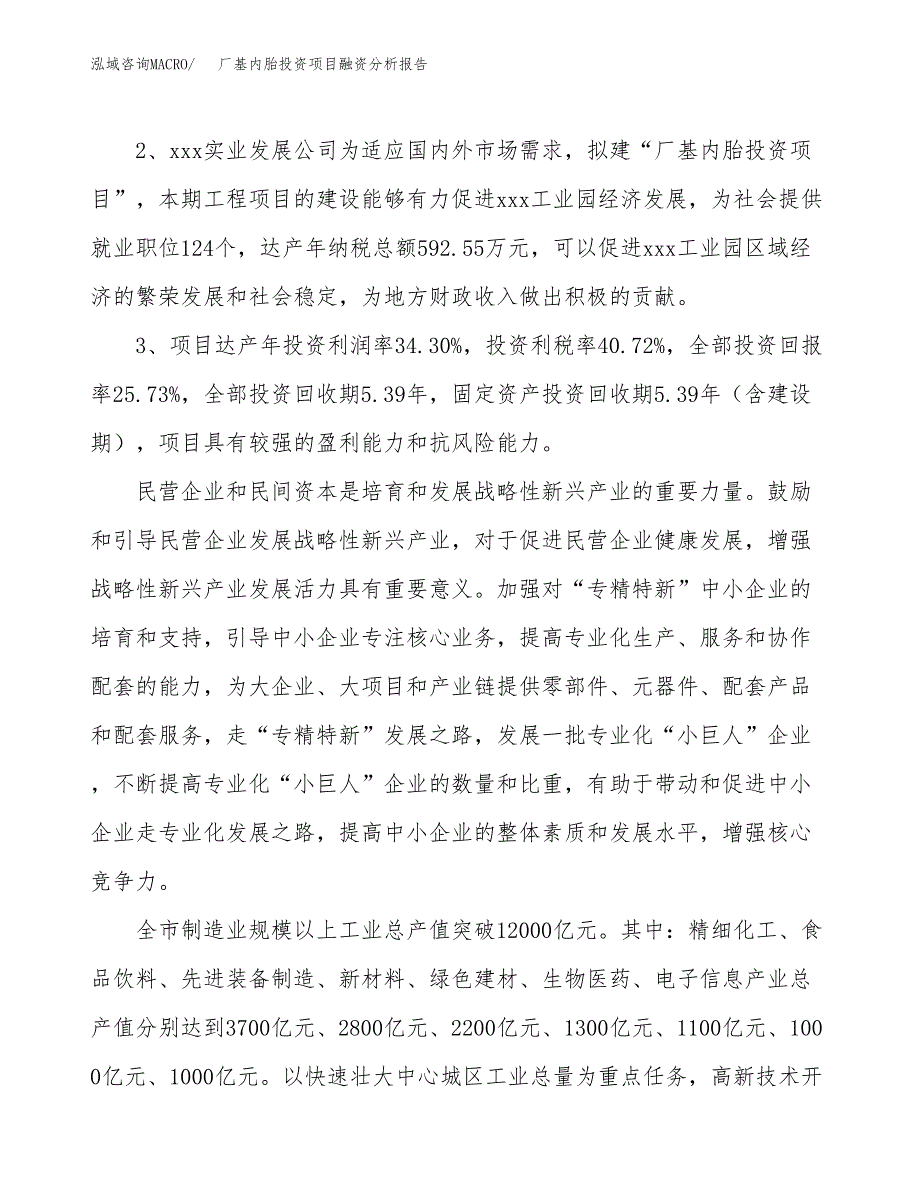 厂基内胎投资项目融资分析报告.docx_第4页