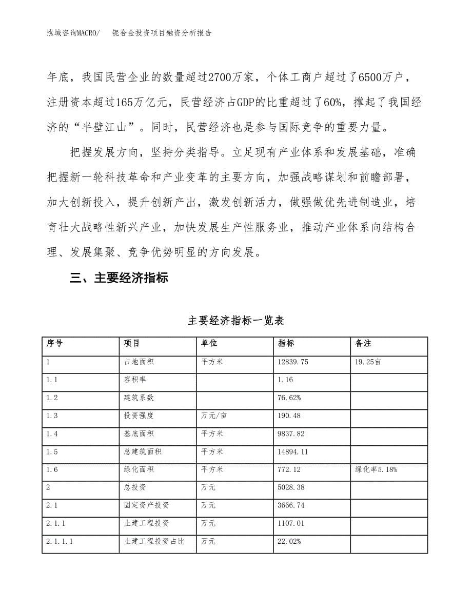 铌合金投资项目融资分析报告.docx_第5页