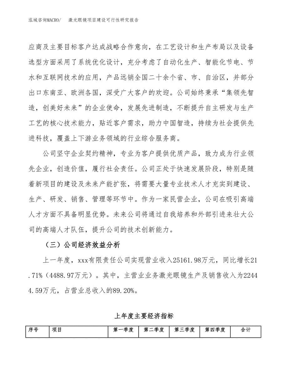 激光眼镜项目建设可行性研究报告.docx_第5页