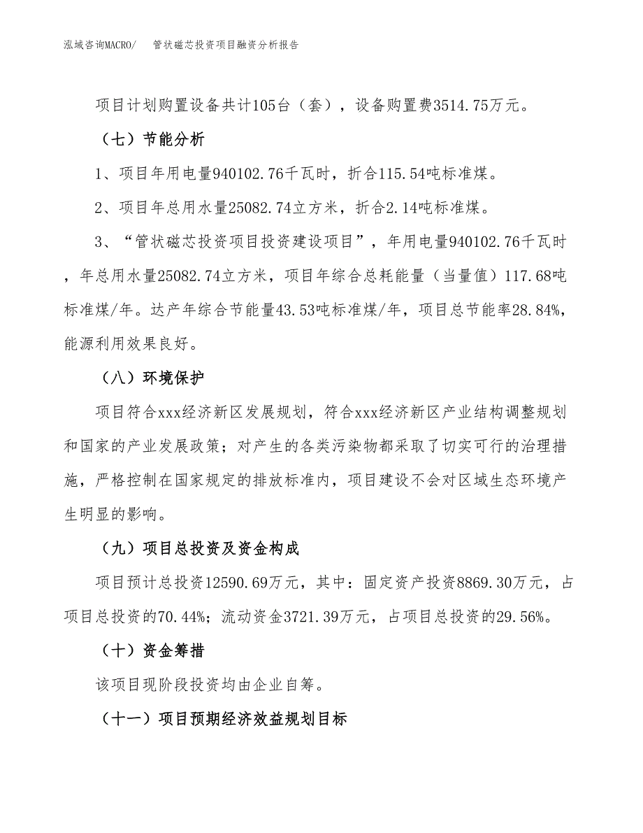 管状磁芯投资项目融资分析报告.docx_第2页