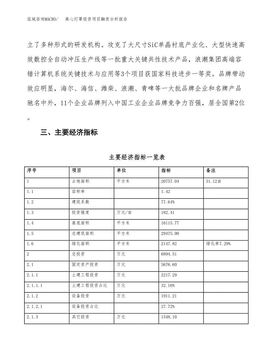 离心灯罩投资项目融资分析报告.docx_第5页