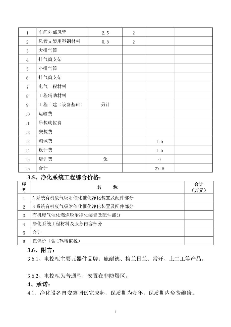 方案(单吸附催化氧化+催化燃烧脱附)160428解析_第4页