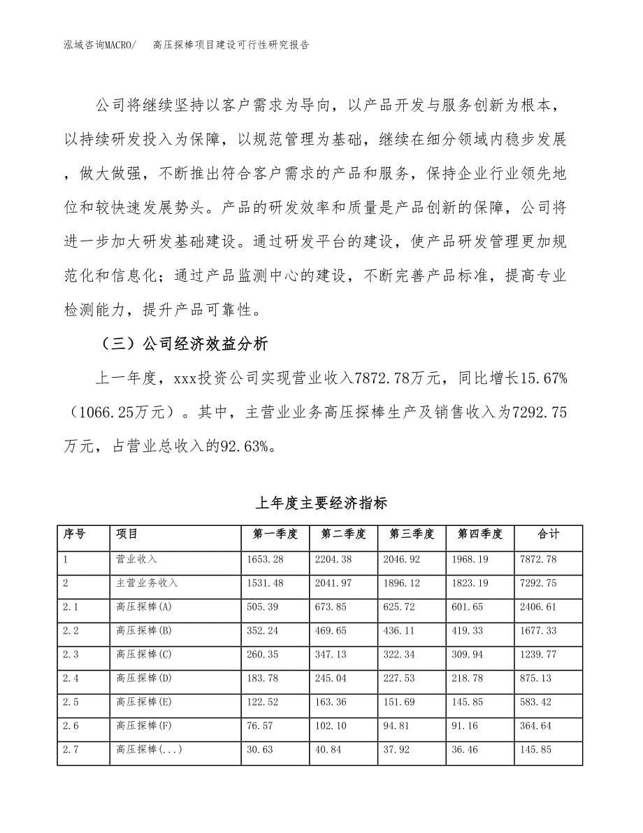 高压探棒项目建设可行性研究报告.docx_第5页