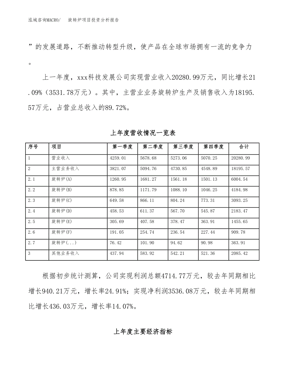 旋转炉项目投资分析报告（总投资16000万元）（76亩）_第3页