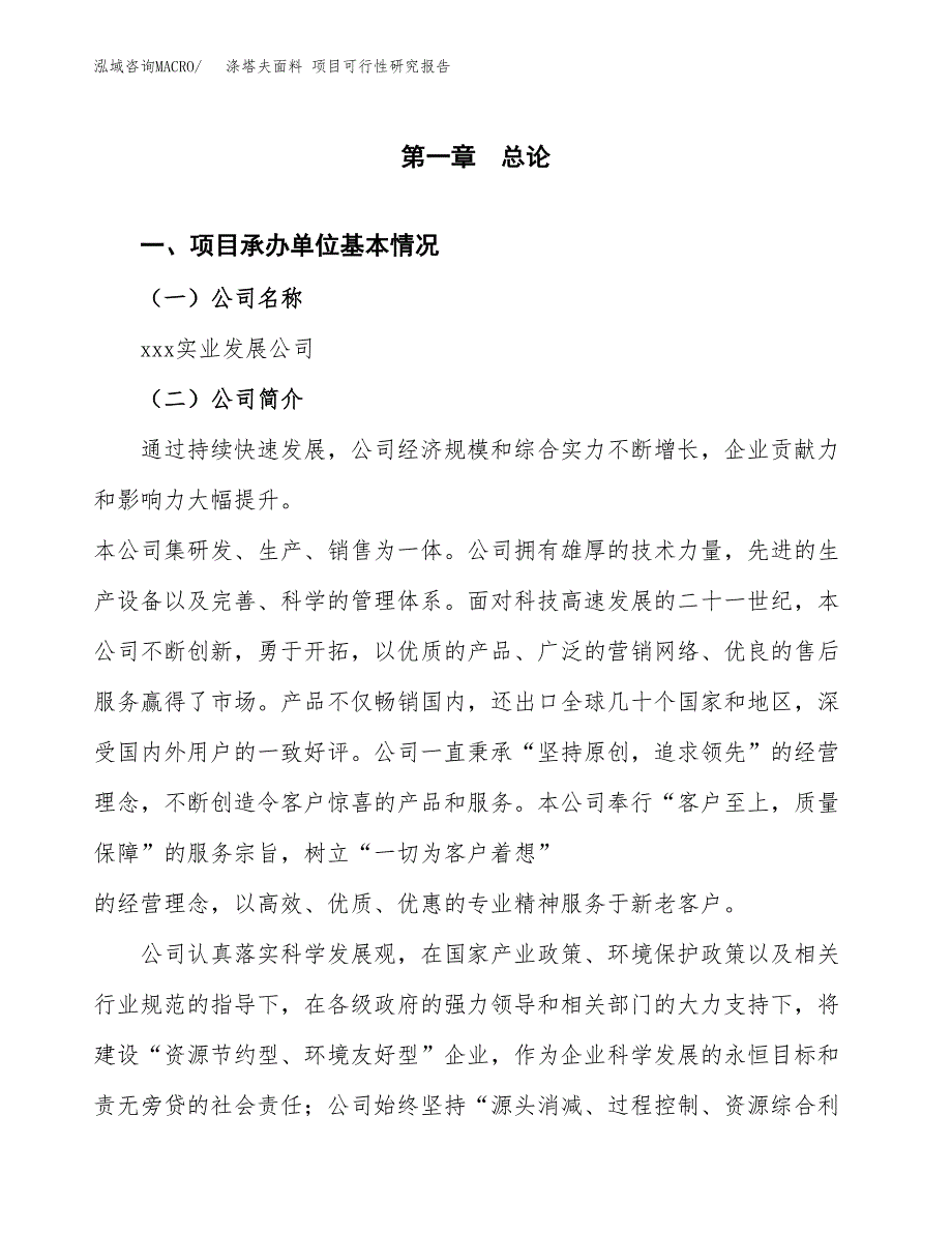 涤塔夫面料 项目可行性研究报告（总投资20000万元）（88亩）_第3页