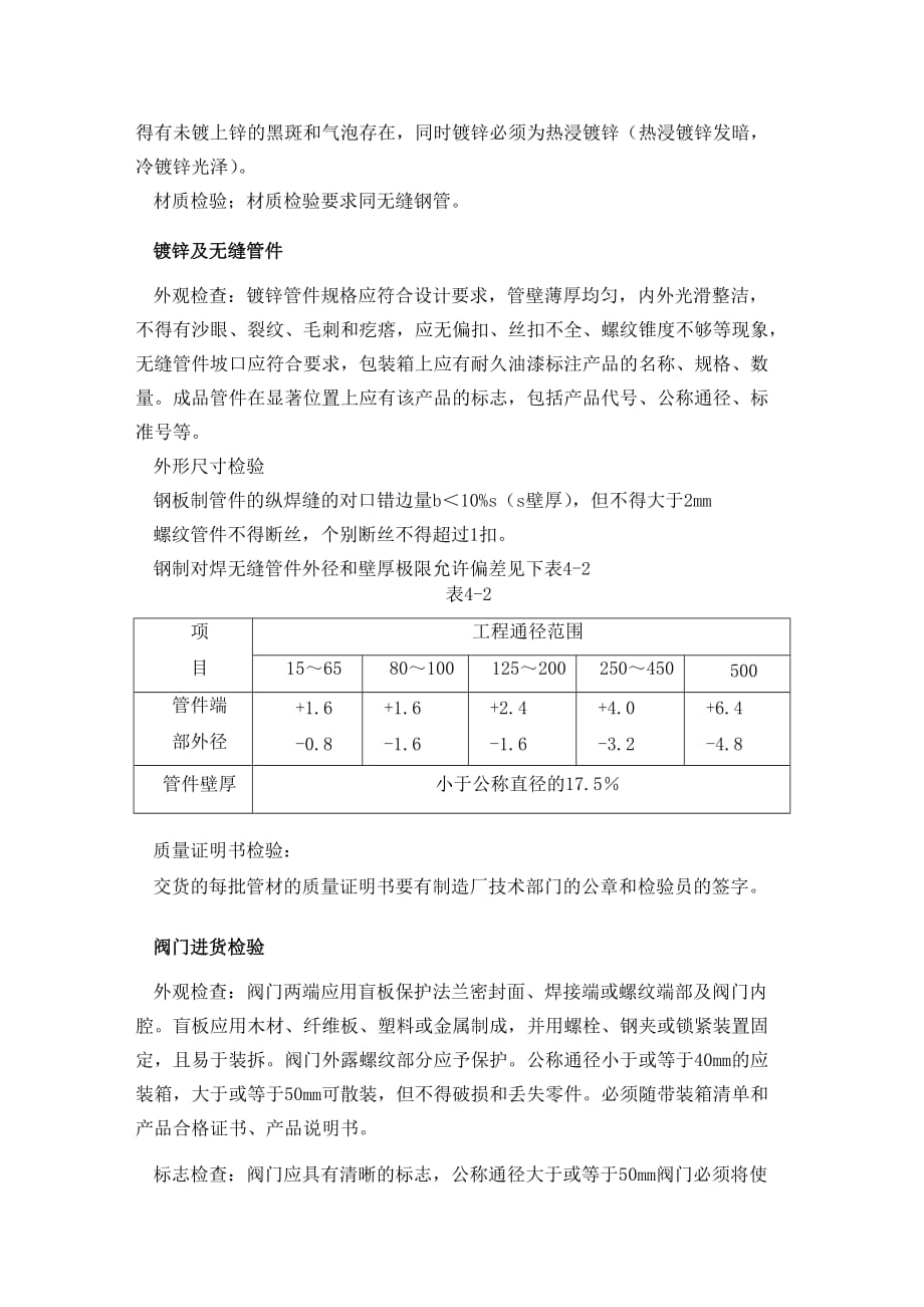 空调管道、制程冷却水管道安装方案_第2页