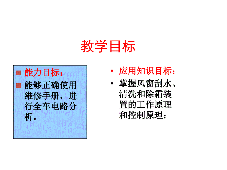 风窗刮水、清洗和除霜装置教材_第4页