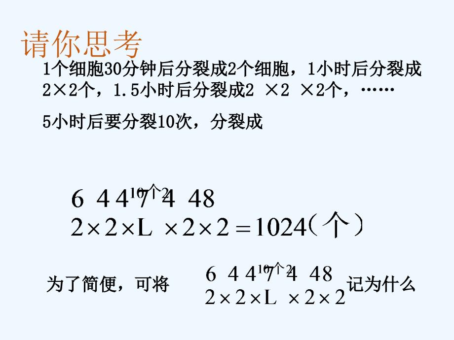 北师大版数学初一上册有理数的乘方.9有理数的乘方课件_第4页