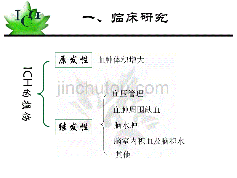 脑出血的研究进展讲解_第3页