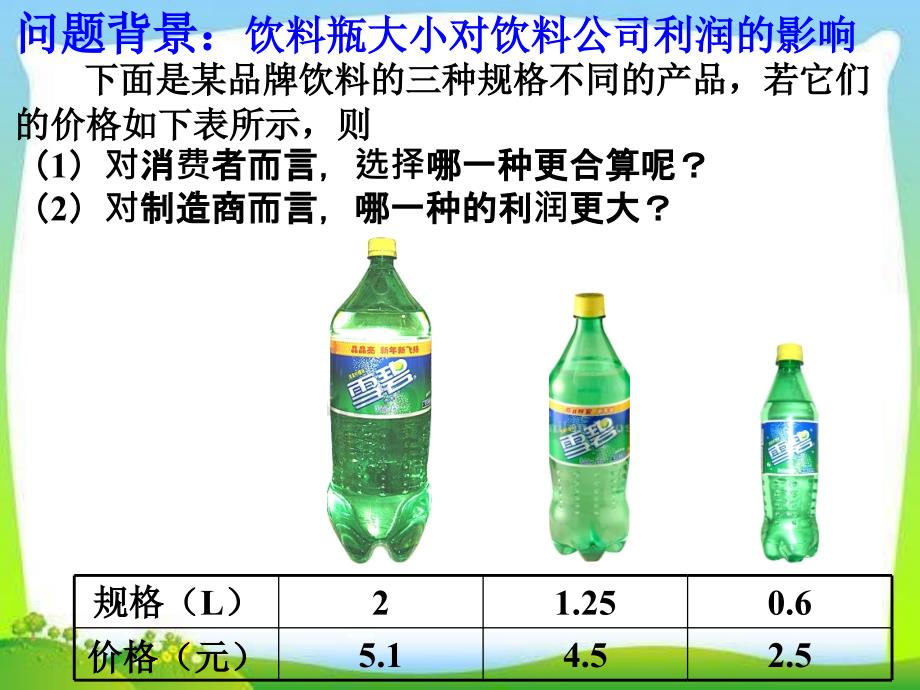 生活中的优化问题举例讲解_第2页