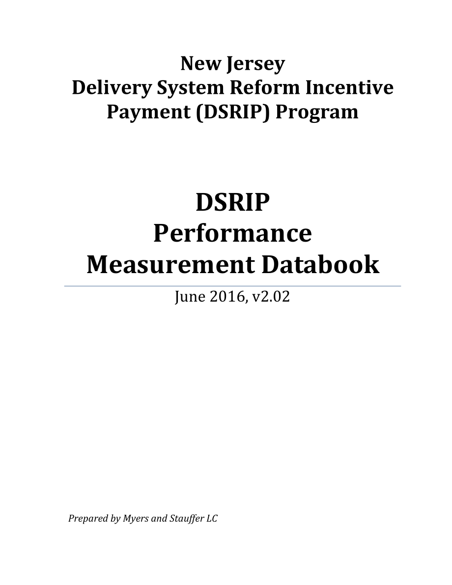 new jersey dsrip performance measurement databook_第1页