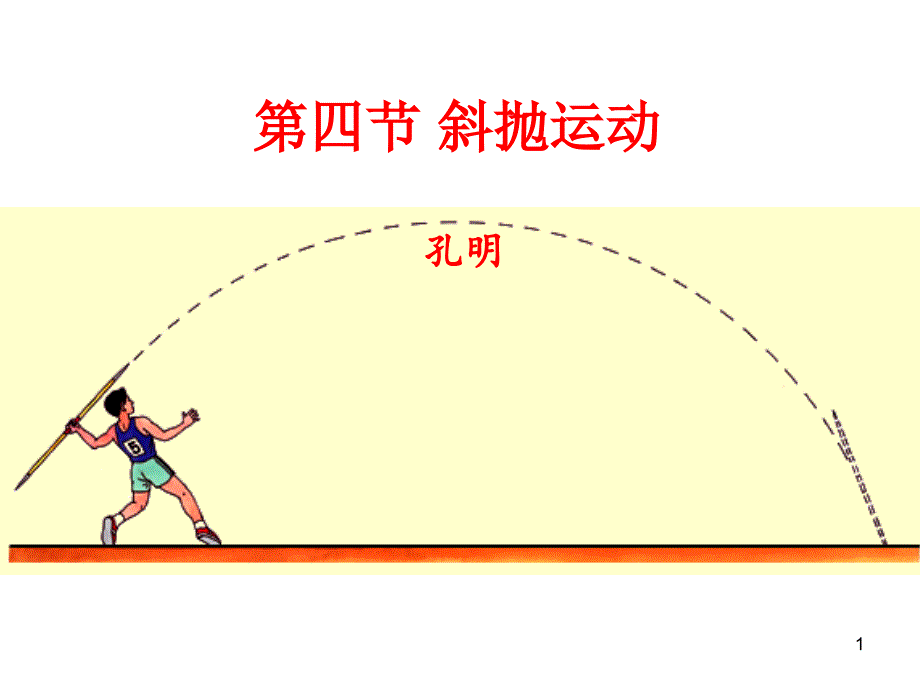 斜抛运动精讲_第1页