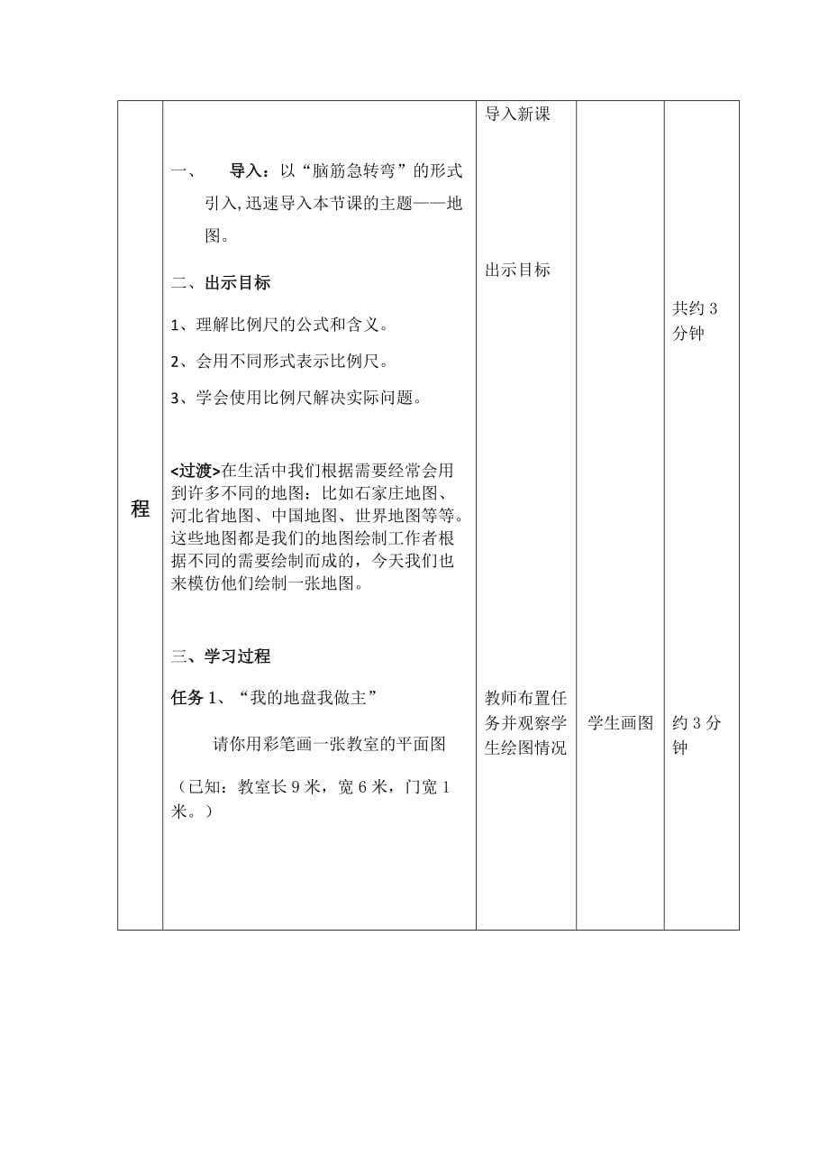 地理人教版初一上册地图的阅读（1）--比例尺_第2页