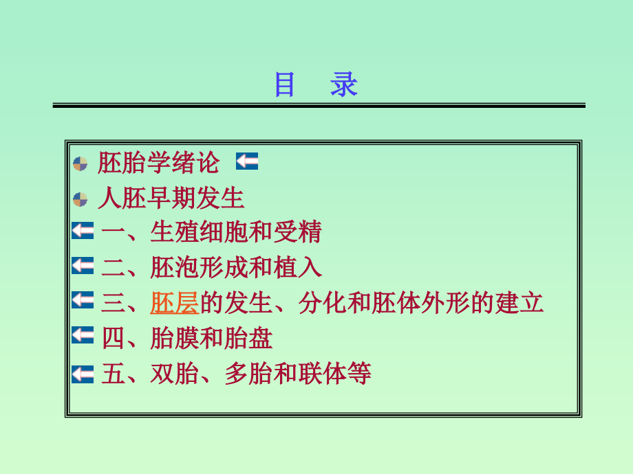 胚胎学绪论和人胚早期发生讲解_第2页