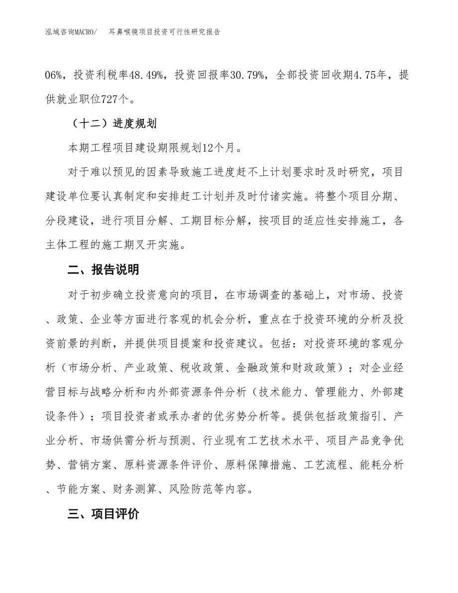 耳鼻喉镜项目投资可行性研究报告.docx_第5页