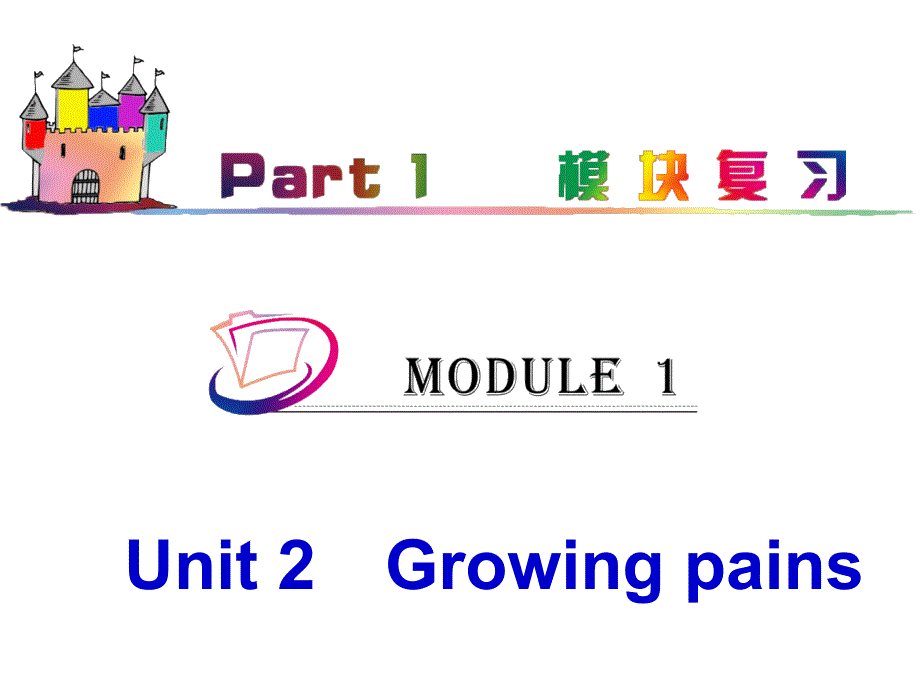 江苏译林版高中新课标英语课件：part1 M1-Unit 2 Growing pains(1)_第1页