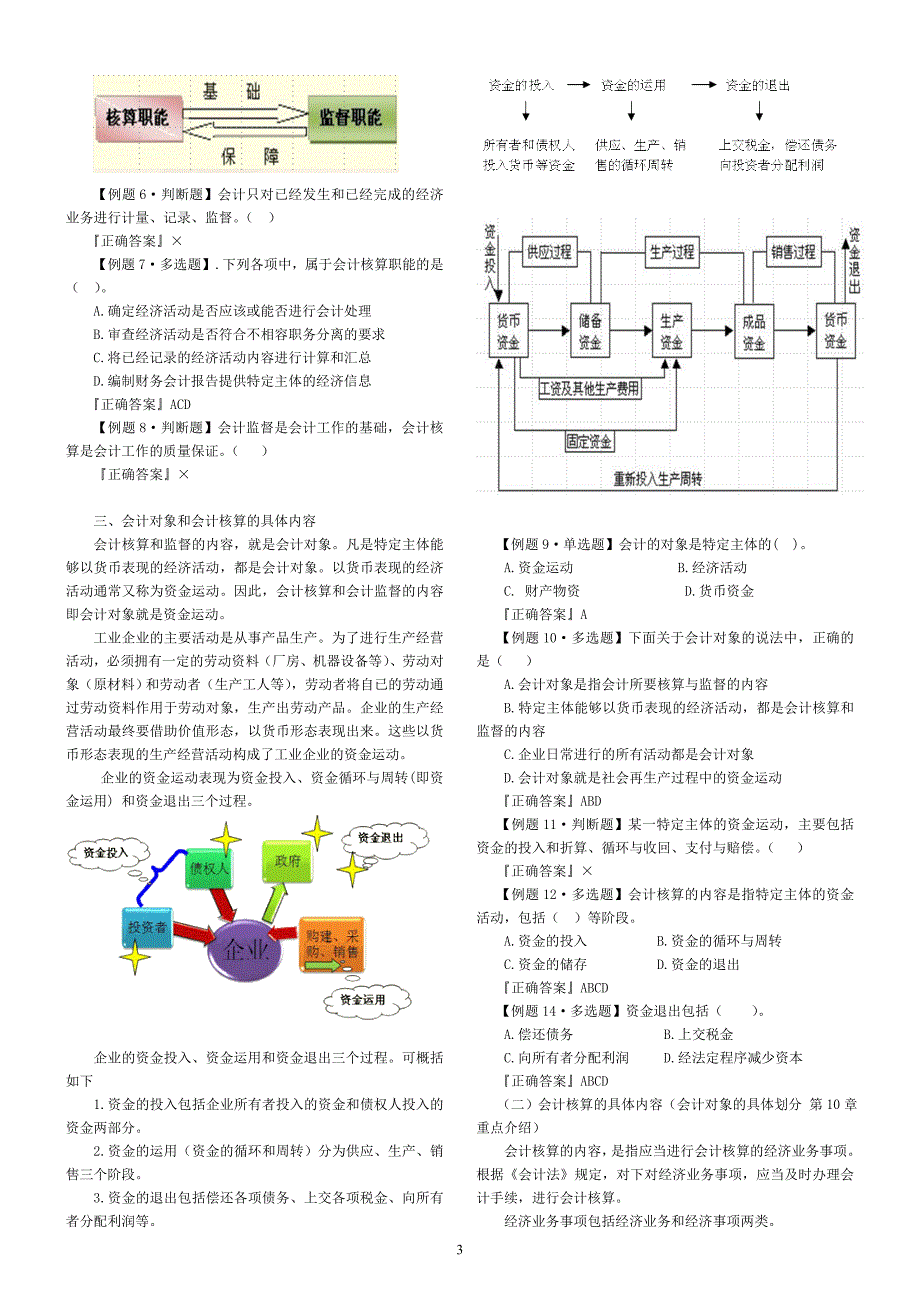 福建省会计从业资格考试《会计基础》课程讲义_第3页