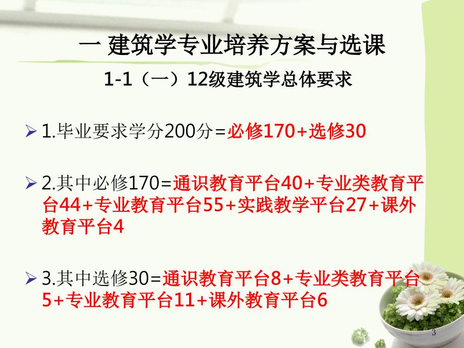 建筑学院选课指导2建筑学专业培养方案与选课01环境设计专业培养_第3页