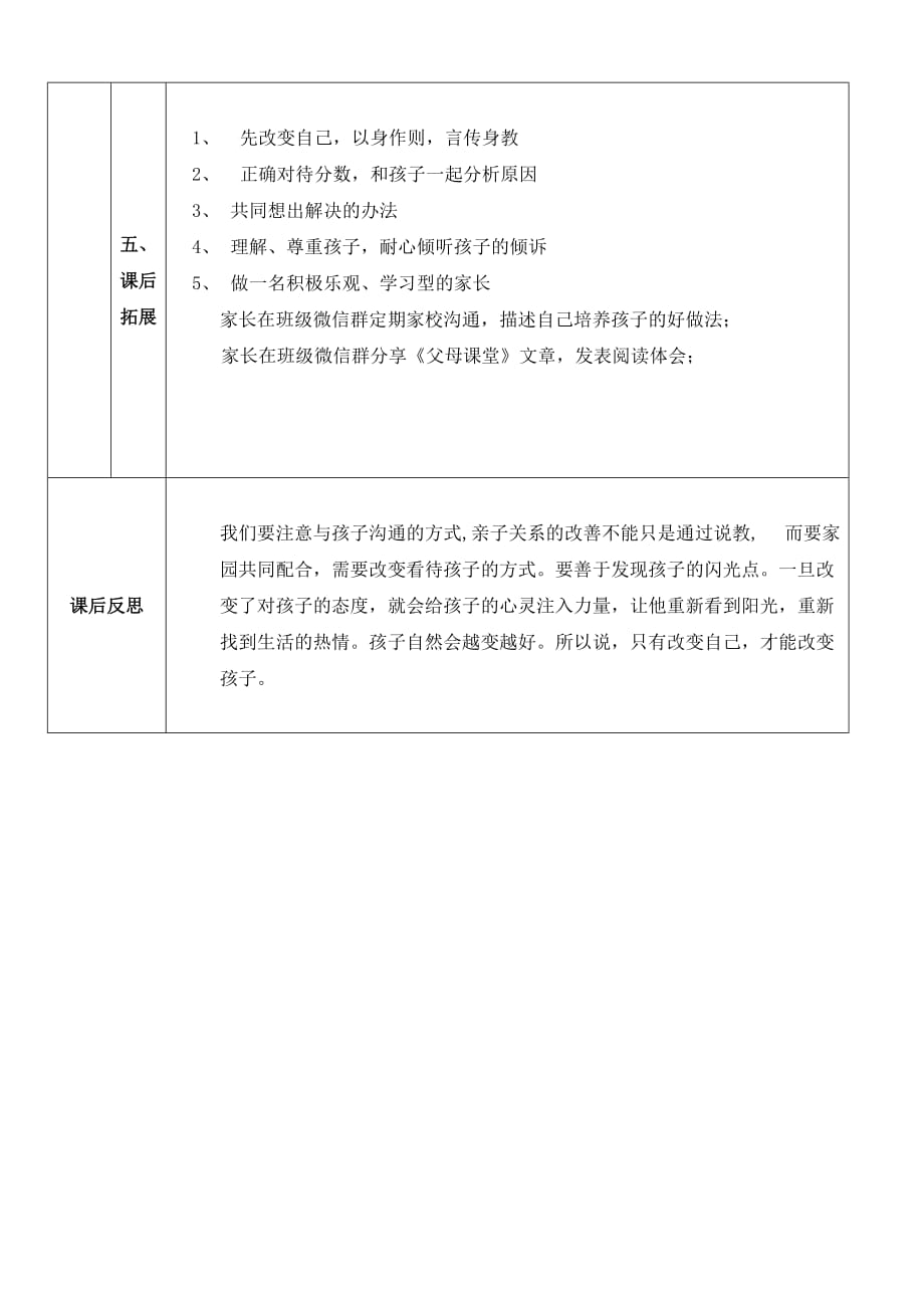 家长学校“案例教学”教学设计高一13班_第2页