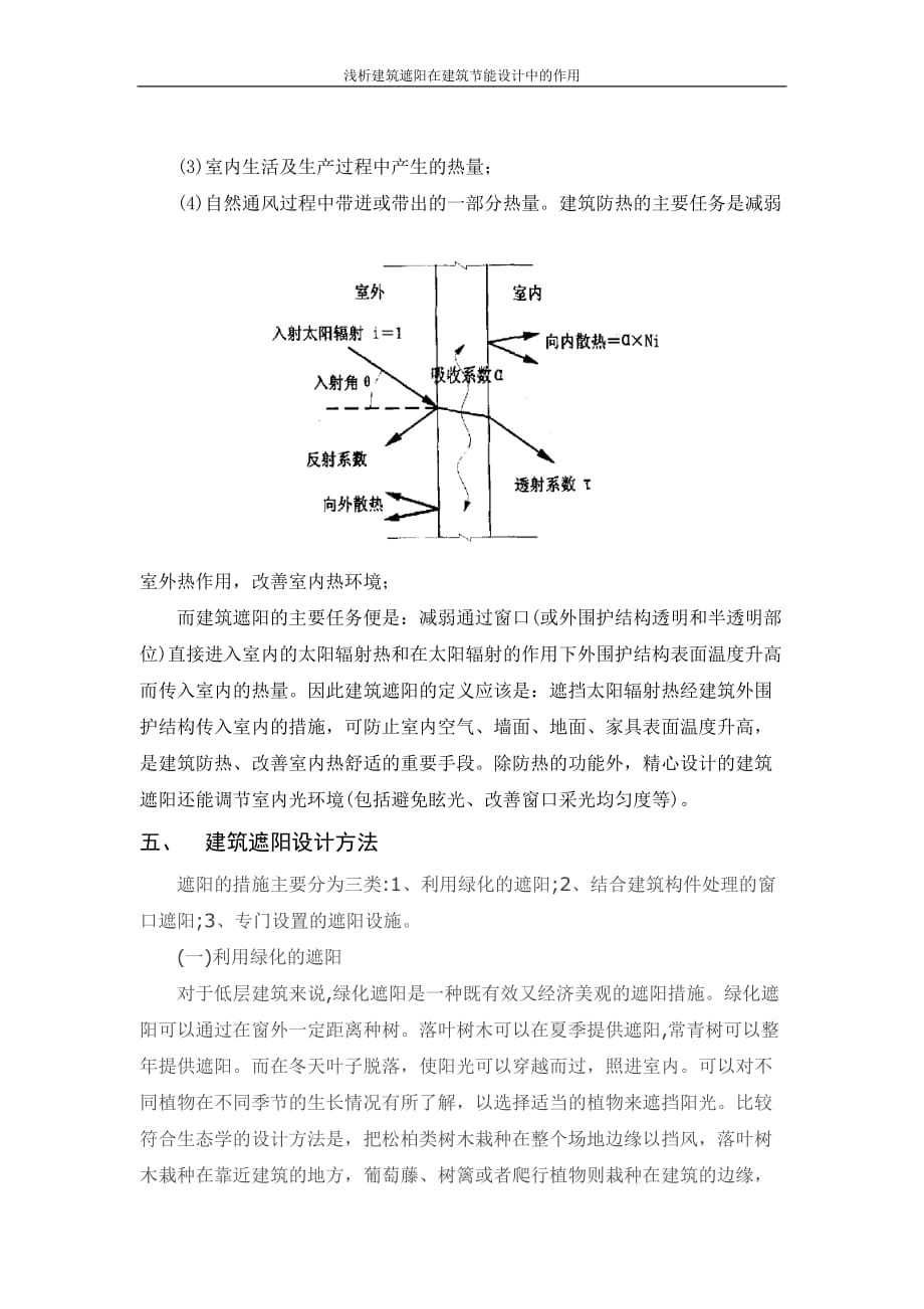 建筑热环境论文_第3页