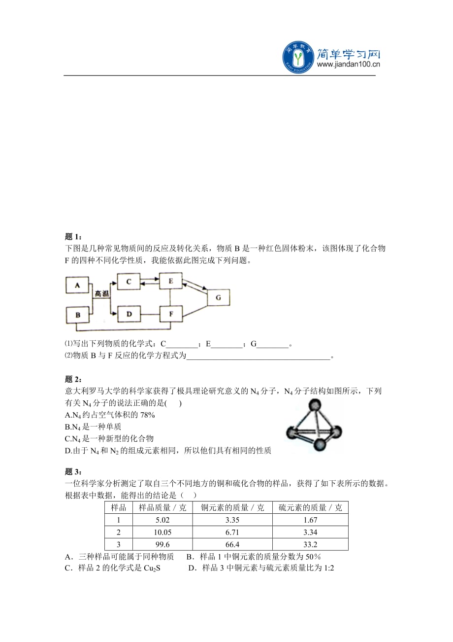 中考化学冲刺之概念化学跟社会课后练习一及详解_第1页