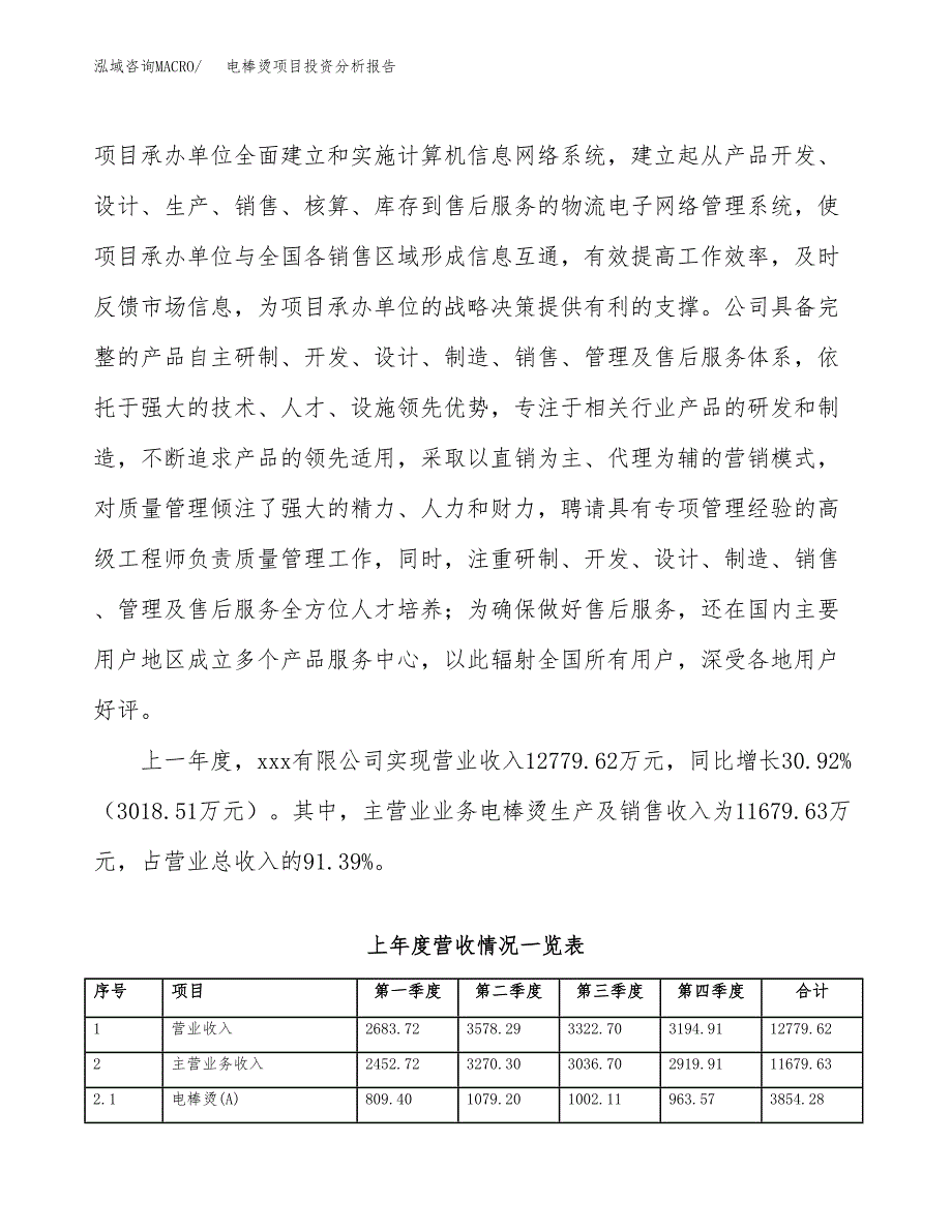 电棒烫项目投资分析报告（总投资11000万元）（46亩）_第3页