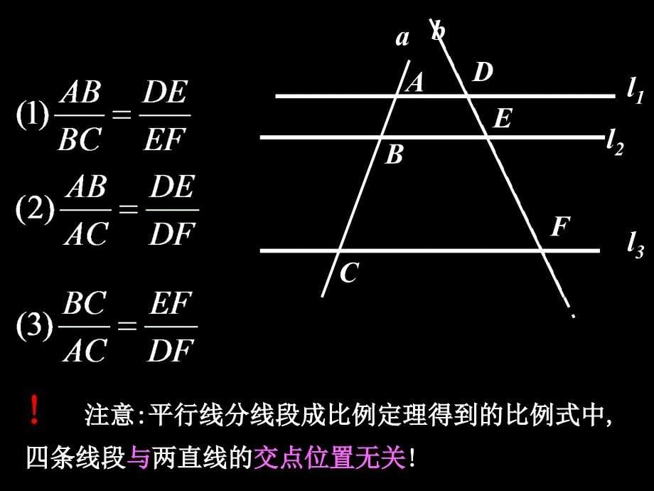 平行线分线段成比例定理讲解_第5页