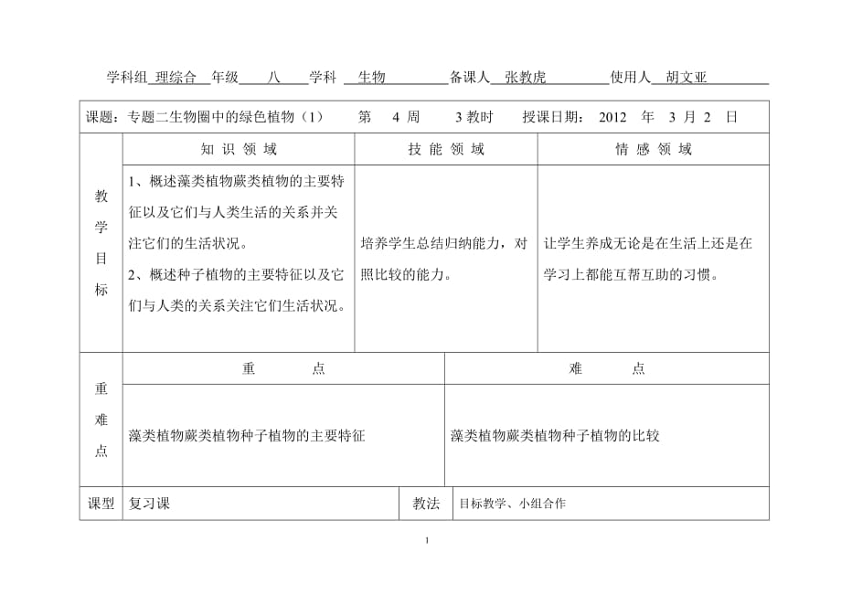 二生物圈中的绿色植物(1)_第1页