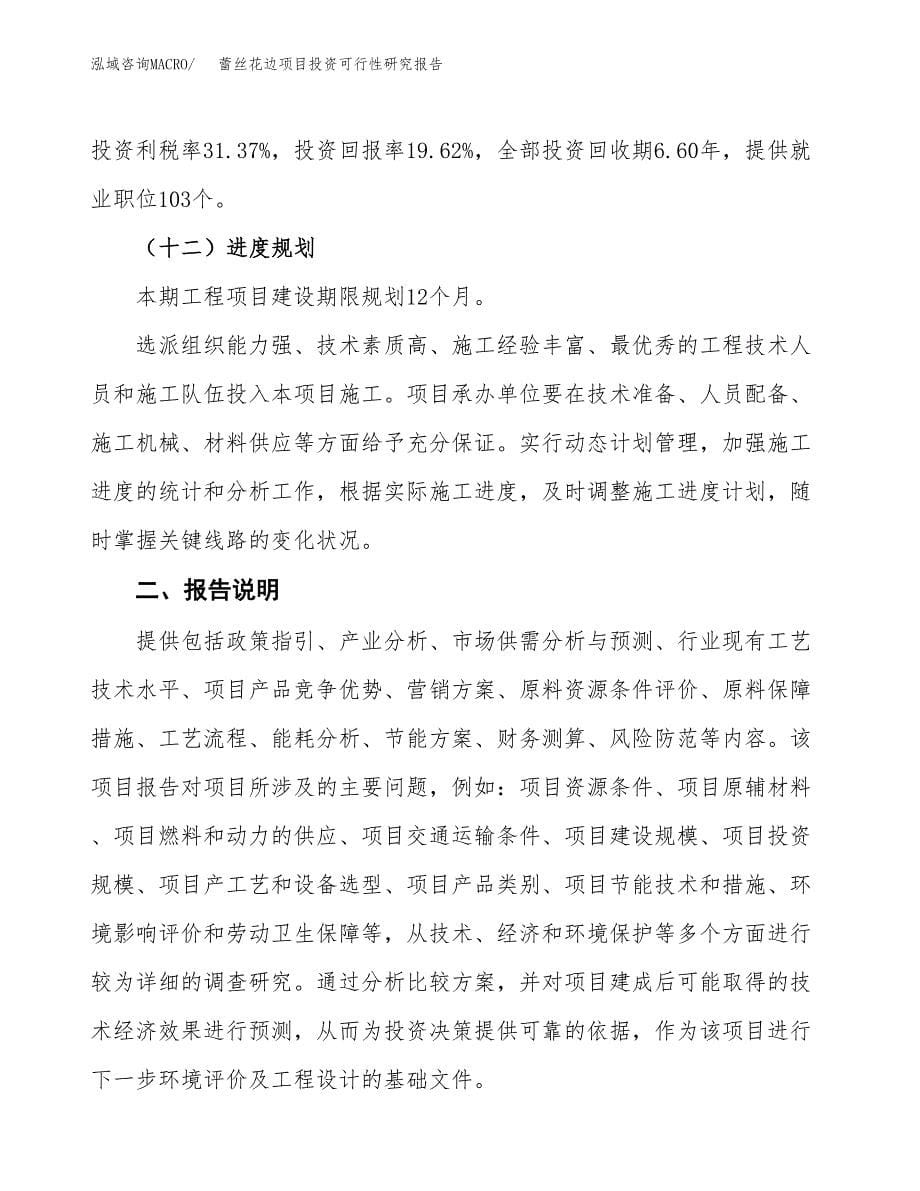 蕾丝花边项目投资可行性研究报告.docx_第5页