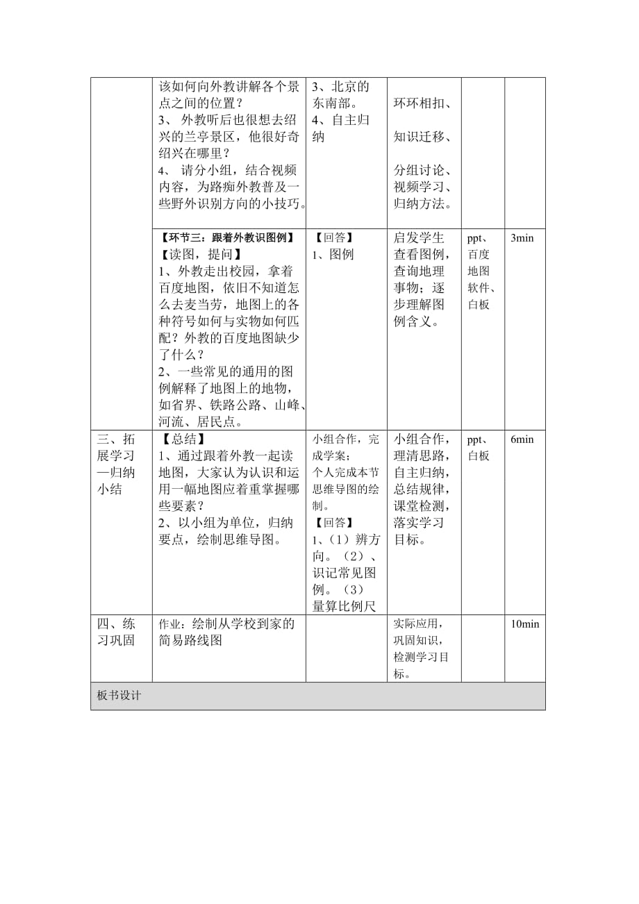 地理人教版初一上册地图的阅读_岳亚利_龙樾实验中学_第4页