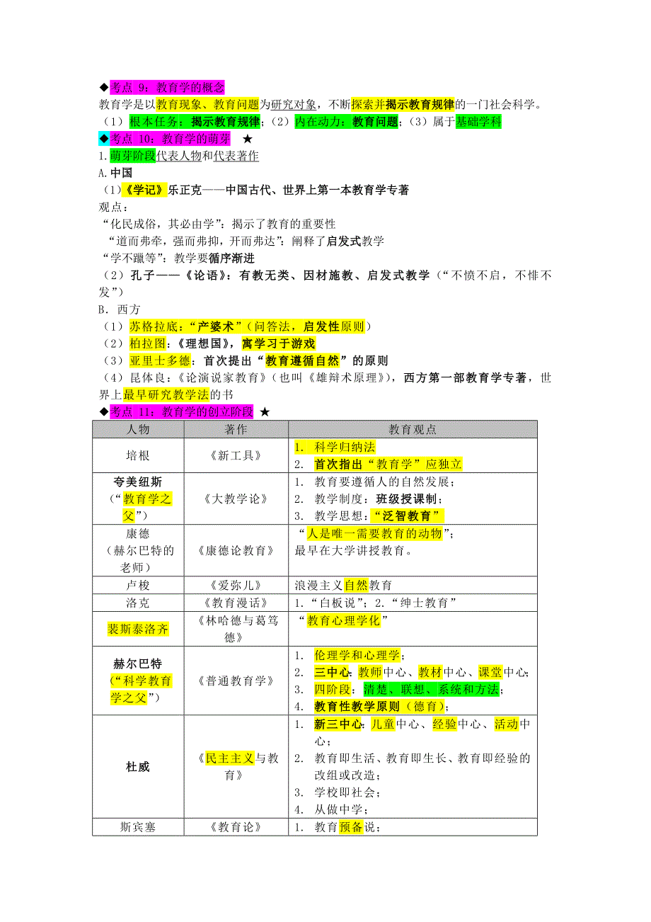 中学教师资格考试《教育知识跟能力》考前必背_第3页